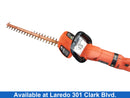 Blackanddecker Hh2455 Orange Corded Hedge Trimmer