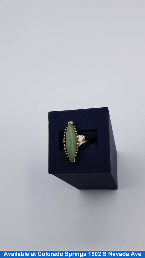 Women's Ring - Yellow Gold 10k (.417) 6.1 grams Size 4.5