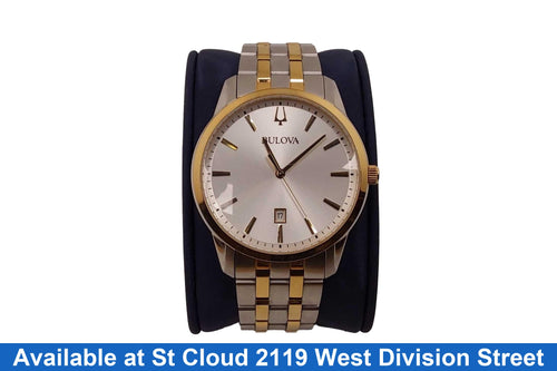 Bulova 98b385 Silver Regular Watch