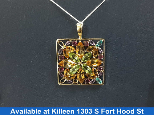 Diamond Pendant - Yellow Gold 10k (.417) 7.2 grams