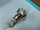 Women's Ring - Anniversary - Yellow Gold 10k (.417) 1.7 grams Size 6