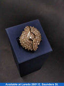 Women's Ring - Yellow Gold 10k (.417) 11 grams Size 7