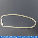 Cuban Link Chain - White Gold 10k (.417) 96.89 grams 22 inch