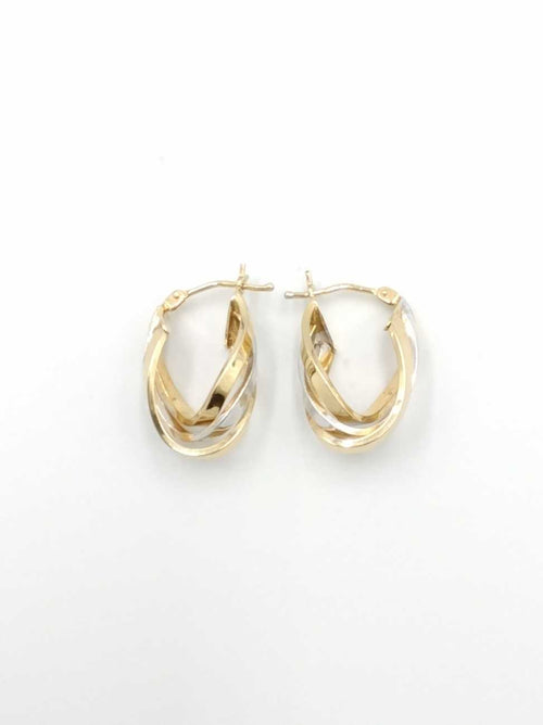 Earrings - Yellow Gold 14k (.585) 2.6 grams
