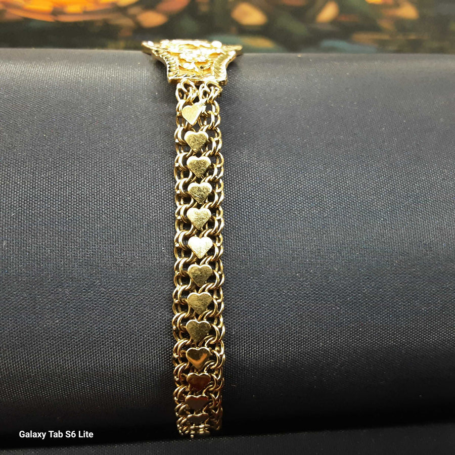 Bracelet - Yellow Gold 14k (.585) 14.5 grams 9 inch