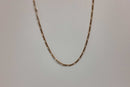 Figaro Chain - Yellow Gold 14k (.585) 4.2 grams 18 inch