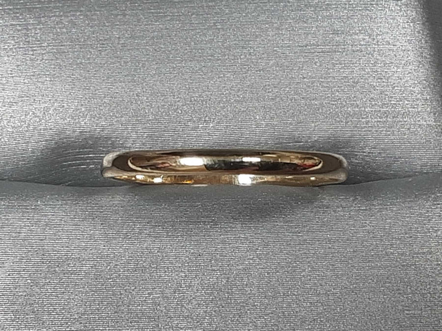 Ring - Wedding Band - Yellow Gold 14k (.585) 1.2 grams Size 9
