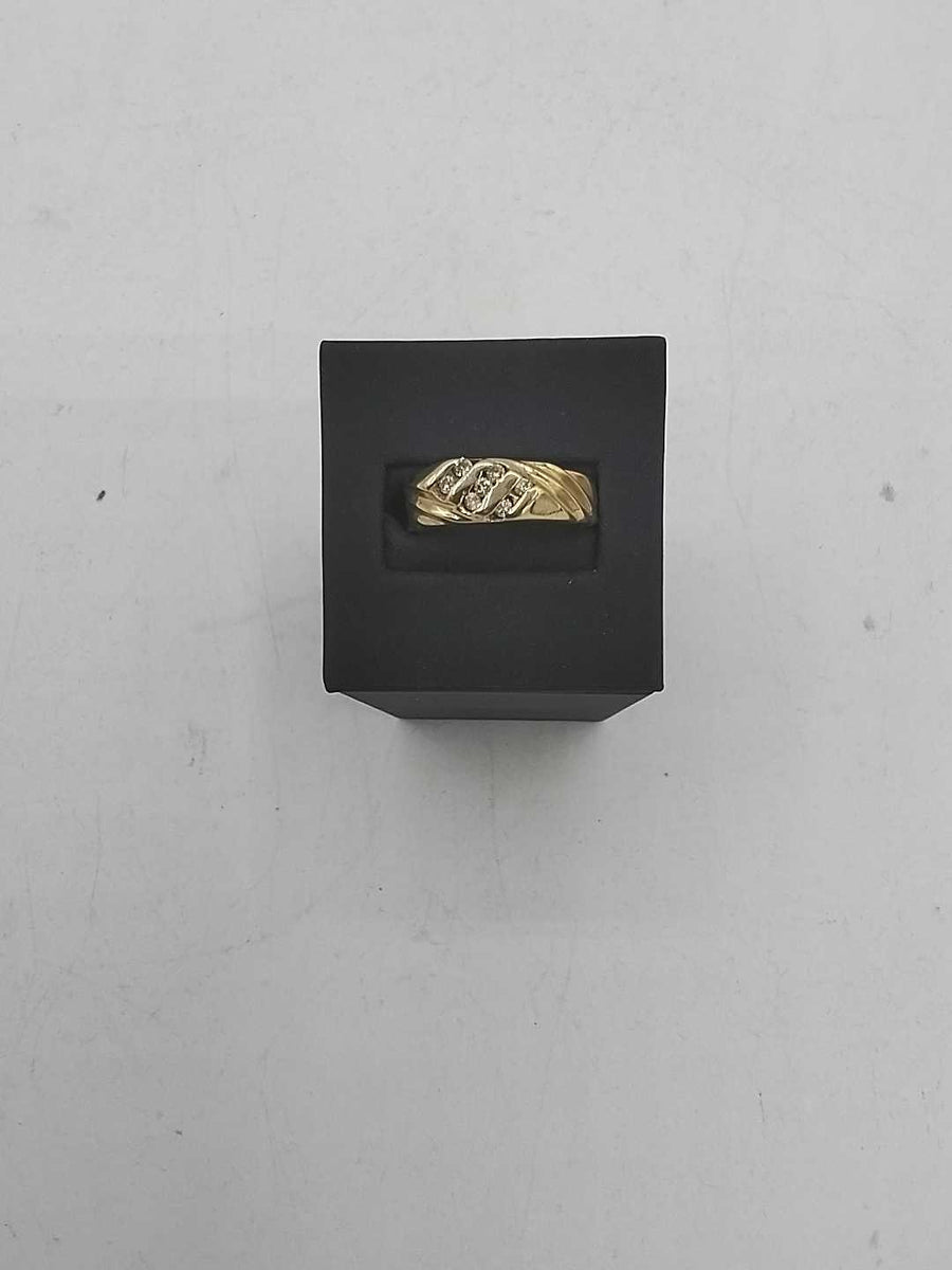 Men's Ring - Yellow Gold 14k (.585) 6.8 grams Size 11.5