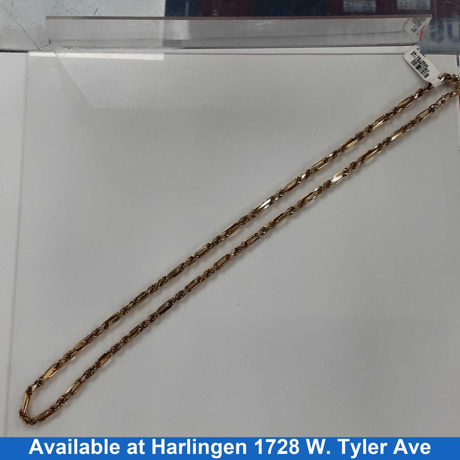 Rope Chain - Yellow Gold 10k (.417) 25.4 grams 24 inch