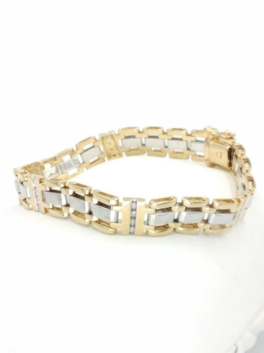 Bracelet - Yellow Gold 10k (.417) 26.3 grams 18 inch
