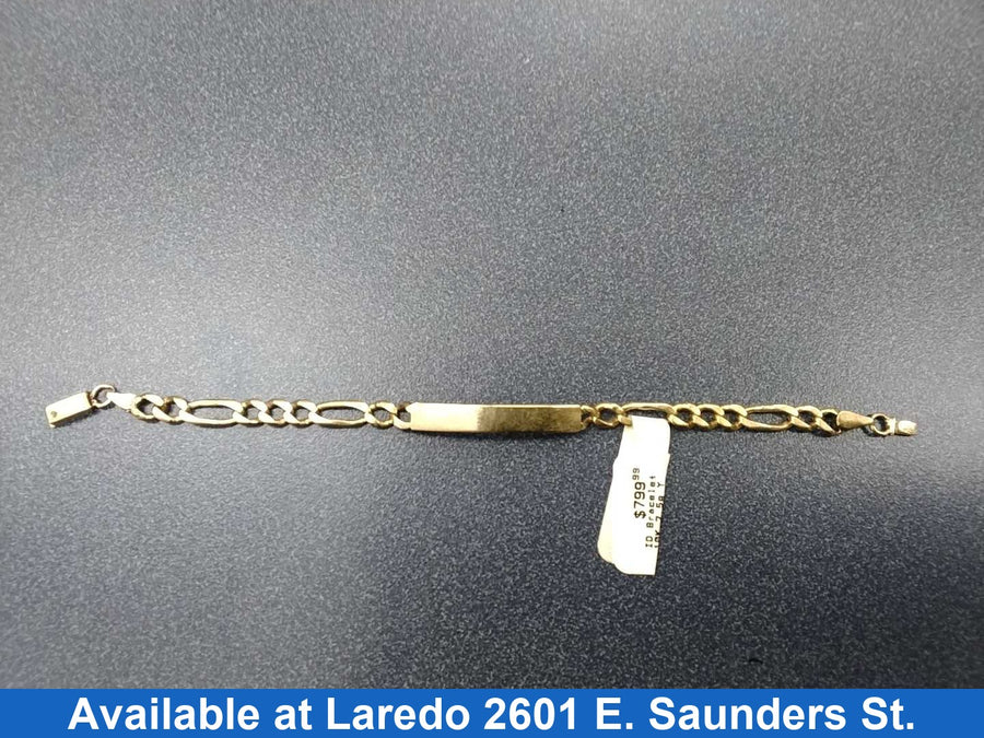 ID Bracelet - Yellow Gold 10k (.417) 7.5 grams 6 inch