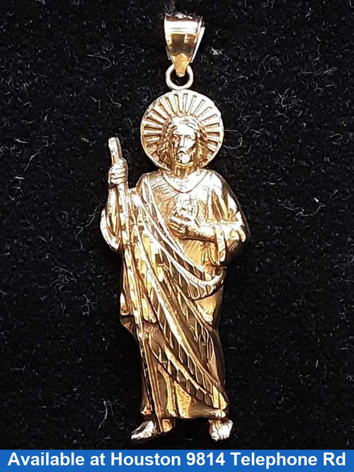 Religious Pendant - Yellow Gold 10k (.417) 5.1 grams
