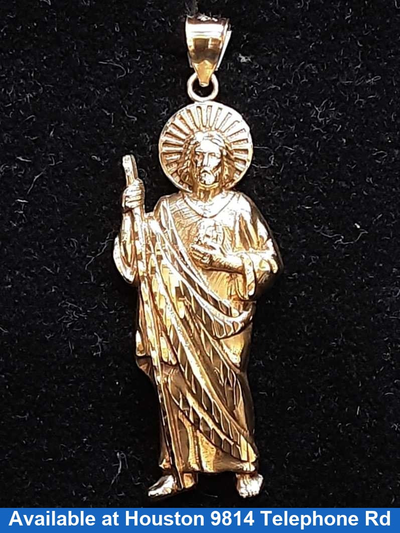Religious Pendant - Yellow Gold 10k (.417) 5.1 grams