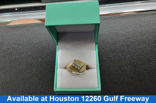 Men's Ring - Yellow Gold 14k (.585) 7.2 grams Size 7