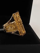 Men's Ring - Yellow Gold 10k (.417) 31.7 grams Size 13