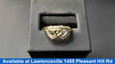 Women's Ring - White Gold 10k (.417) 2.2 grams Size 5.5