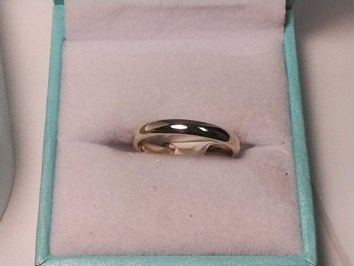 Ring - Wedding Band - Yellow Gold 14k (.585) 1.9 grams Size 6