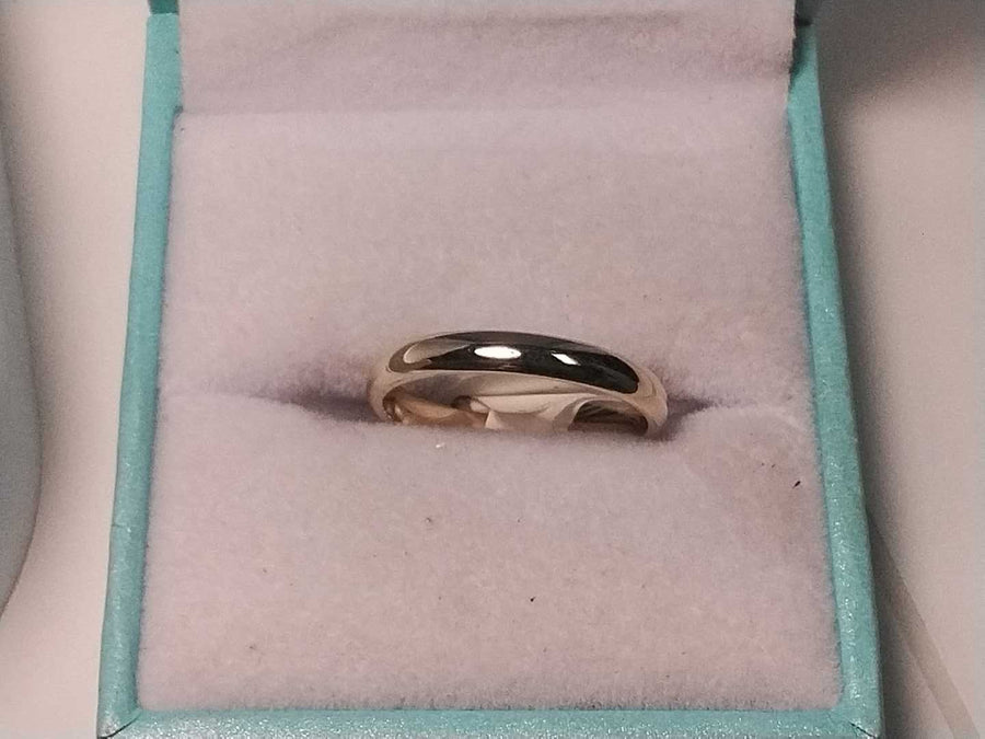 Ring - Wedding Band - Yellow Gold 14k (.585) 1.9 grams Size 6