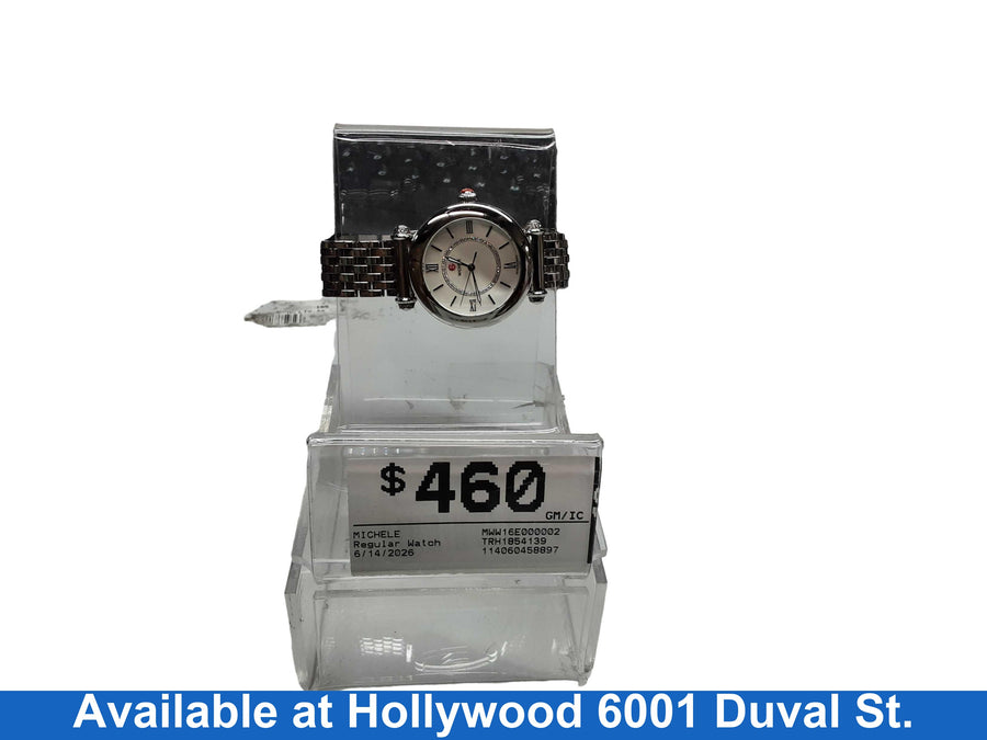 Michele Mww16e000002 Silver Regular Watch