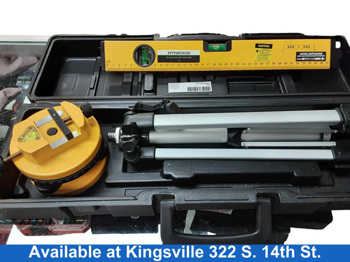 Pittsburgh 16 Inch Level Black Level / Laser Level
