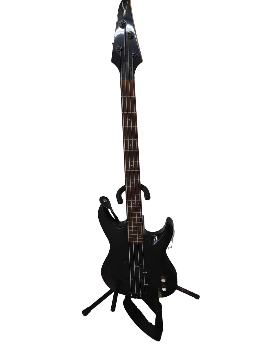 Vantage 330b Black Electric Bass Guitar