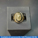 Men's Ring - Yellow Gold 14k (.585) 6.6 grams Size 10