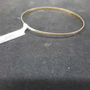 Bangle Bracelet - Yellow Gold 10k (.417) 2.8 grams 7 inch