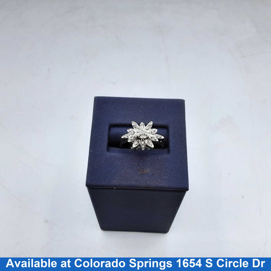 Women's Ring - White Gold 14k (.585) 4.1 grams Size 7