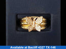 Women's Ring - Yellow Gold 14k (.585) 4.1 grams Size 8