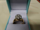 Women's Ring - Solitaire - Yellow Gold 14k (.585) 8.1 grams Size 11