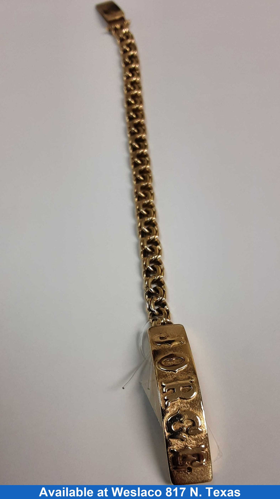 ID Bracelet - Yellow Gold 10k (.417) 14.5 grams 6 inch