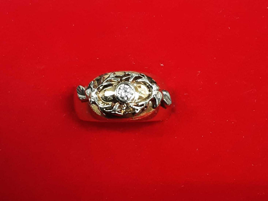 Women's Ring - Yellow Gold 14k (.585) 9.9 grams Size 6