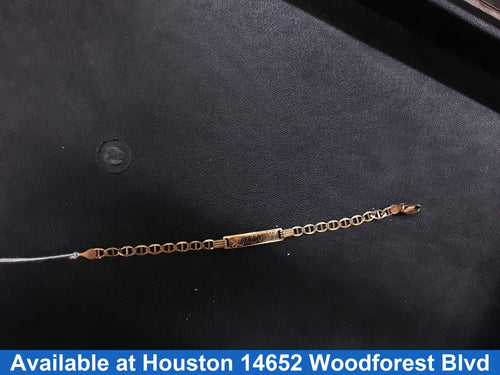 ID Bracelet - Yellow Gold 10k (.417) 3 grams 4 inch