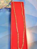 Rope Chain - Yellow Gold 10k (.417) 8.1 grams 22 inch