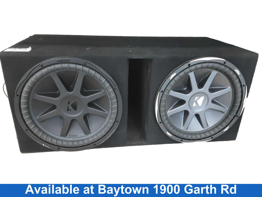Kicker Compvx Black Car Sub-Woofer