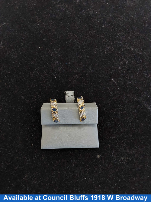 Jacket Earrings - Yellow Gold 10k (.417) 2.5 grams