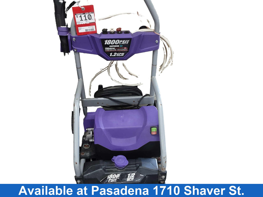 Earthwise 1800psi Purple Corded Pressure Washer