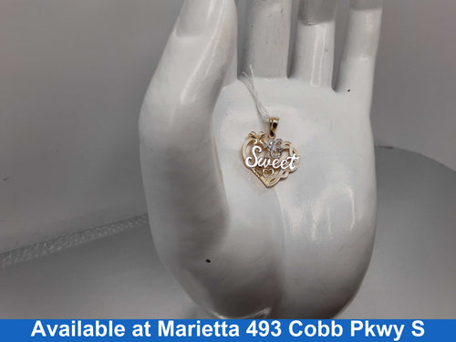 Pendant - Yellow Gold 10k (.417) 1.1 grams