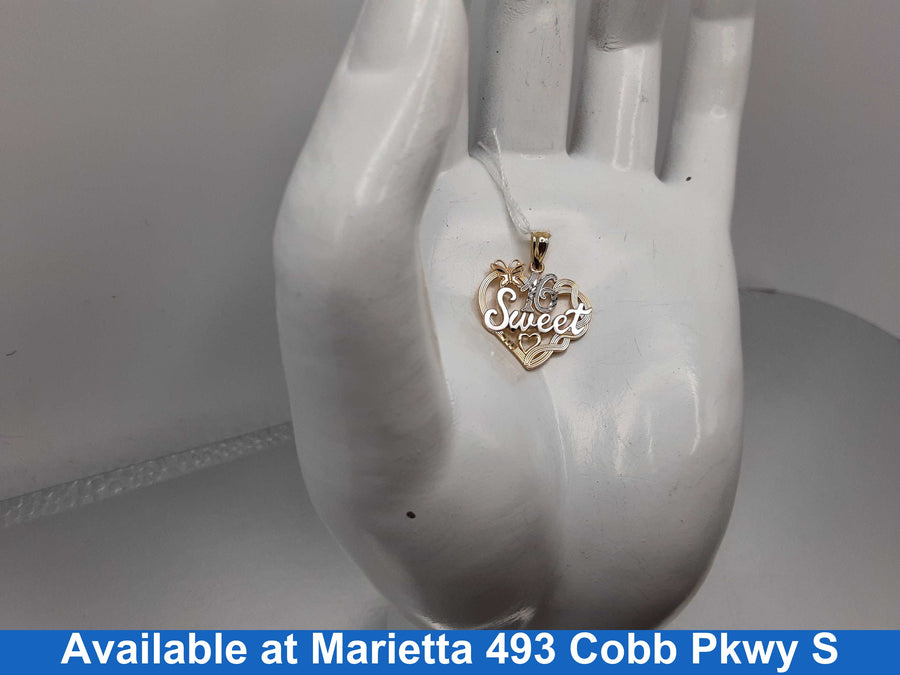 Pendant - Yellow Gold 10k (.417) 1.1 grams