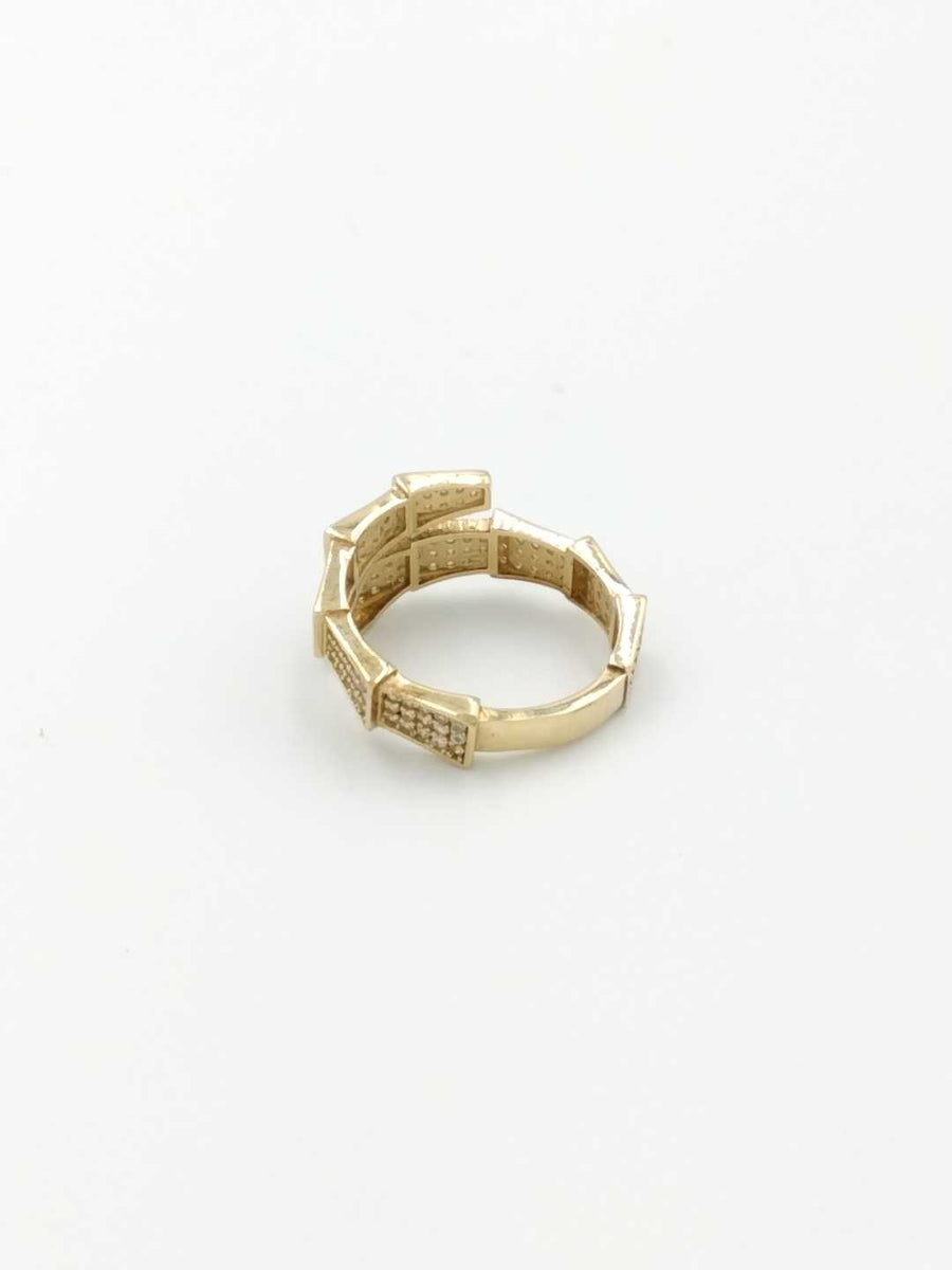 Ring - Wedding Band - Yellow Gold 10k (.417) 3.7 grams Size 7