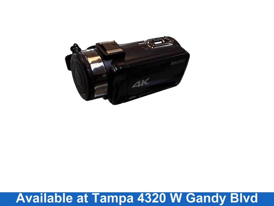Vivitar Dvr4k-blk Black Digital Camcorder