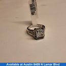 Women's Ring - Silver 6.8 grams Size 8