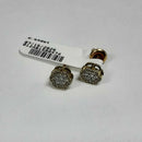 Gold Ball Earrings - Yellow Gold 10k (.417) 1.6 grams