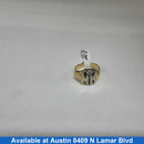 Men's Ring - Tricolor Gold 14k (.585) 7.9 grams Size 9