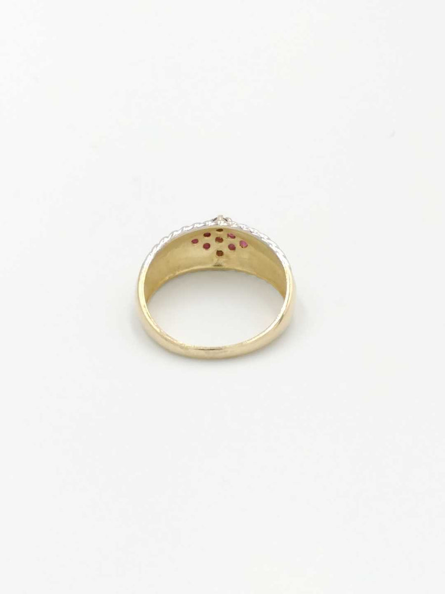 Women's Ring - Yellow Gold 10k (.417) 3.2 grams Size 8