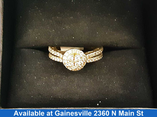 Women's Ring - Yellow Gold 10k (.417) 3.9 grams Size 7.5