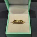 Ring - Wedding Band - Yellow Gold 10k (.417) 1.9 grams Size 10