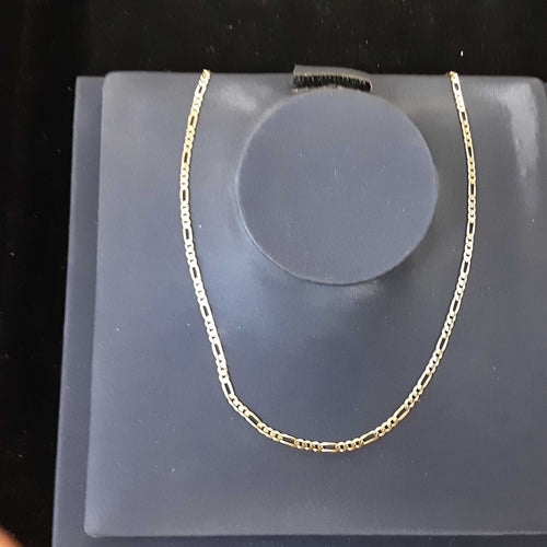 Figaro Chain - Yellow Gold 14k (.585) 7.8 grams 24 inch