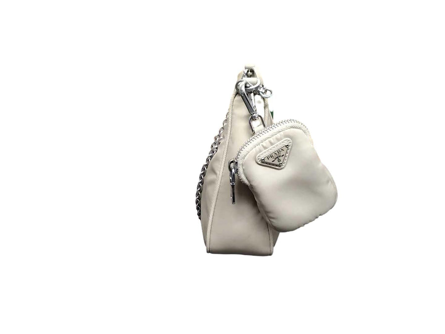 Prada Re-edition 2005 Re-nylon Bag Beige / Tan Purse / Handbag