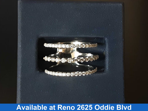 Women's Ring - White Gold 14k (.585) 4.9 grams Size 6.5